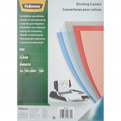 Binding Covers Fellowes 100 Units Transparent PVC A4