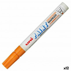 Permanent marker Uni-Ball PX-20 Orange 2,8 mm (12 Units)