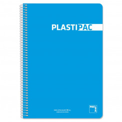 Sülearvuti Pacsa Plastipac Turquoise 80 Sheets Din A4 (5 ühikut)