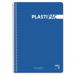 Блокнот Pacsa Plastipac Темно-синий 80 листов Din А4 (5 шт.)