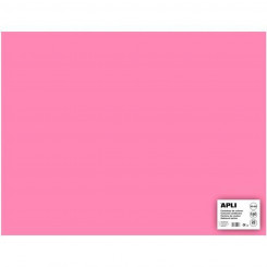 Cards Apli Pink 50 x 65 cm (25 Units)