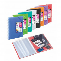 Organiser Folder Carchivo Archivex-Star Transparent Rubber A4 Velcro
