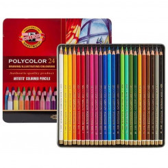 Colouring pencils Michel Polycolor Multicolour 24 Pieces