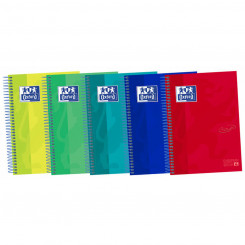 Notebook Oxford Multicolour A5 + 120 Sheets (5 Units)