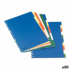 Набор разделителей Esselte Multicolour A4, 10 листов (50 шт.)