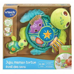 Kohev mänguasi Vtech Baby Juju, emakilpkonn + 6 kuud taaskasutatud muusikal