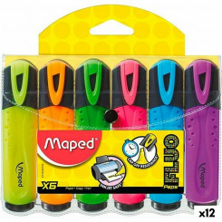 Флуоресцентный маркер Maped Peps Classic Multicolour (12 шт.)