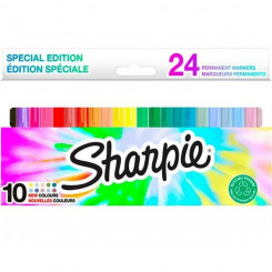 Набор фломастеров Sharpie, 24 шт., перманентные разноцветные