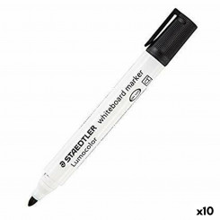 felt-tip pens Staedtler Whiteboard Black (10Units)