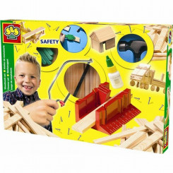 Wooden Game SES Creative  Joinery workshop Wood (29 Pieces)