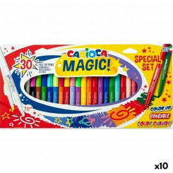 Set of Felt Tip Pens Carioca Magic! Multicolour 30 pcs (10Units)