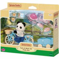 Doll Sylvanian Families Cycle & Skate Set Action Figure