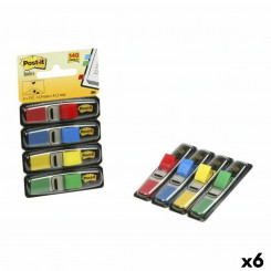 Set of Sticky Notes Post-it Index 12 x 43,1 mm Multicolour 140 Sheets (6 Units)