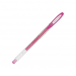 Liquid ink ballpoint pen Uni-Ball Sparkling UM-120SP Pink 12 Units