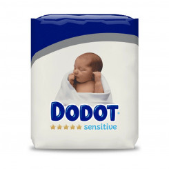 Disposable nappies Dodot Sensitive 2-5 Kg Size 1 80 Units