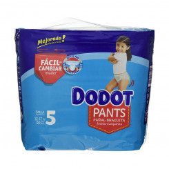 Disposable nappies Dodot Pants Size 5 12-17 kg 30 Units
