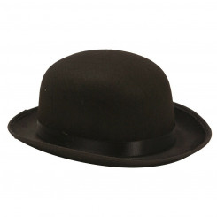 Шляпа-котелок My Other Me, черная, один размер