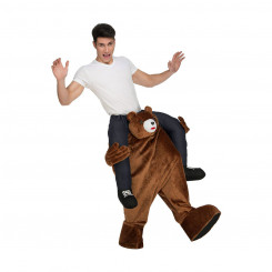 Costume for Adults My Other Me Bear Brown One size