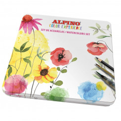 Набор акварельных красок Alpino Color Experience 42 шт. Разноцветные