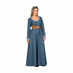 Costume for Adults My Other Me Saloon Blue M/L (3 Pieces)