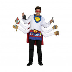 Costume for Adults My Other Me Super Dad M/L (4 Pieces)