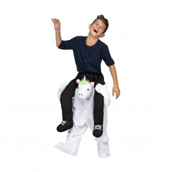 Kostüüm lastele My Other Me Ride-On Unicorn White Üks suurus
