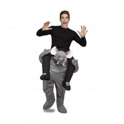 Kostüüm täiskasvanutele My Other Me Ride-On Elephant Grey Üks suurus
