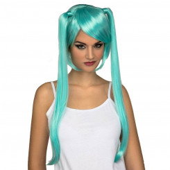 Wigs My Other Me Anime Blue Long