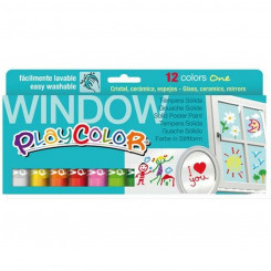 Палочки для рисования Playcolor, 12 шт., разноцветные