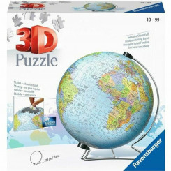3D Puzzle Ravensburger Single Color Globe Unique 540 Pieces