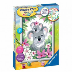 Pictures to colour in Ravensburger Mama Koala and Her Baby