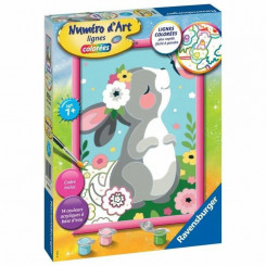Pictures to colour in Ravensburger Rabbit and Butterfly