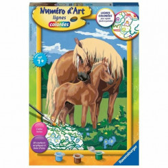 Pictures to colour in Ravensburger Proud Horses