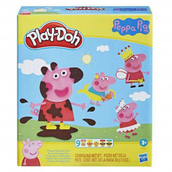 Modelling Clay Game Play-Doh Hasbro Peppa Pig Stylin komplekt