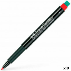 Permanent marker Faber-Castell Multimark 1513 F Red (10Units)