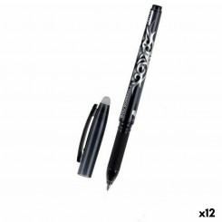Ручка MP Черная со стираемыми чернилами 0,7 мм (12 шт.)