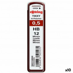 Pencil lead replacement Rotring Polymer 0,5 mm (10Units)