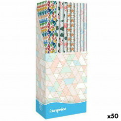Подарочная упаковка Europrice Melody Multicolour Рулон 70 x 200 см (50 шт.)