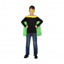 Kostüüm lastele My Other Me roheline kollane superkangelane 3-6 aastat (2 tükki)