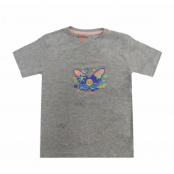 Детская футболка с коротким рукавом Rox Butterfly Светло-серая