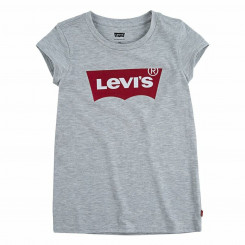 Детская футболка с коротким рукавом Levi's Batwing Светло-серая
