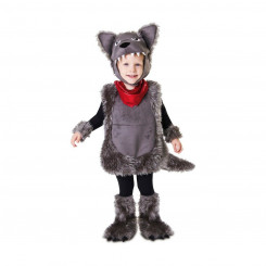 Costume for Babies My Other Me Grey Wolf (4 Pieces)