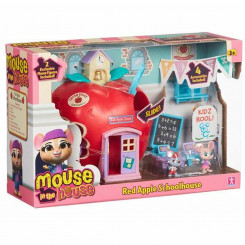 Игровой набор Bandai Mouse In The House Red Apple Schoolhouse 24 x 16,5 x 8 см