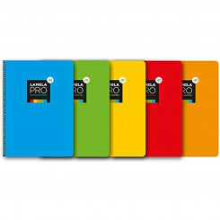 Notebook Lamela Multicolour 100 Sheets Din A4 (5 Units)