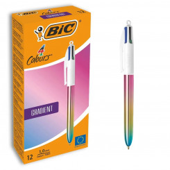 Pen Bic Gradient 0,32 mm Multicolour (12 Units)