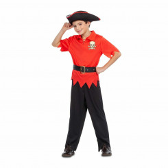 Kostüüm lastele Minu teine mina punane piraat (4 tükki)