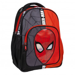 Школьная сумка Человек-Паук Красный Черный