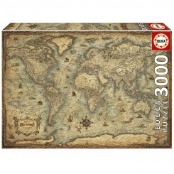 Puzzle Educa Map 3000 Pieces