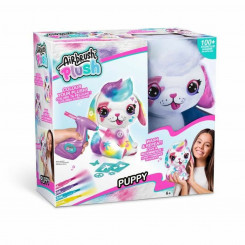 Käsitöömäng Kanalimänguasjad Airbrush Plush Puppy Kohandatud