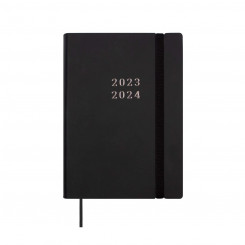 Дневник Finocam Mara 2023-2024 12 x 17 см Черный